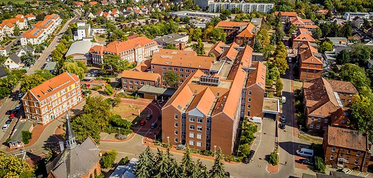 Aerial view Pfeiffersche Stiftungen_Photo: Video Lehmann